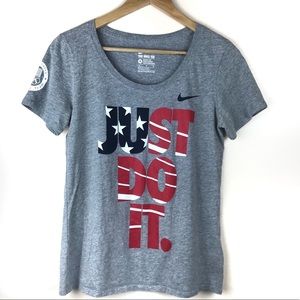 Nike | American Flag Olympics Just Do It Tee